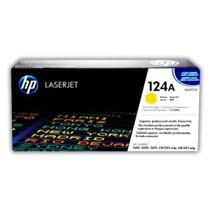 Toner HP 124A Yellow - Calidad de Impresión Superior