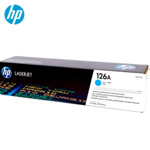 Toner HP 126A Cyan - Calidad de Impresión Superior para Impresoras HP