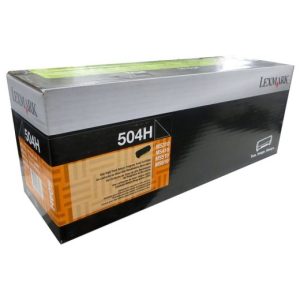 Toner Lexmark 504H - Alta Capacidad y Rendimiento para Impresoras