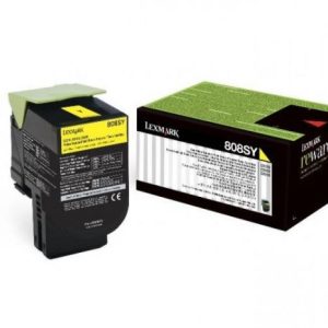 Toner Lexmark 808SY - Calidad de Impresión Superior para tu Impresora