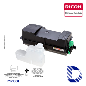 Toner Ricoh MP 601 Black - Impresión de Alta Calidad para tu Oficina