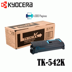 Toner TK 542 Black - Calidad de Impresión Superior para tu Impresora