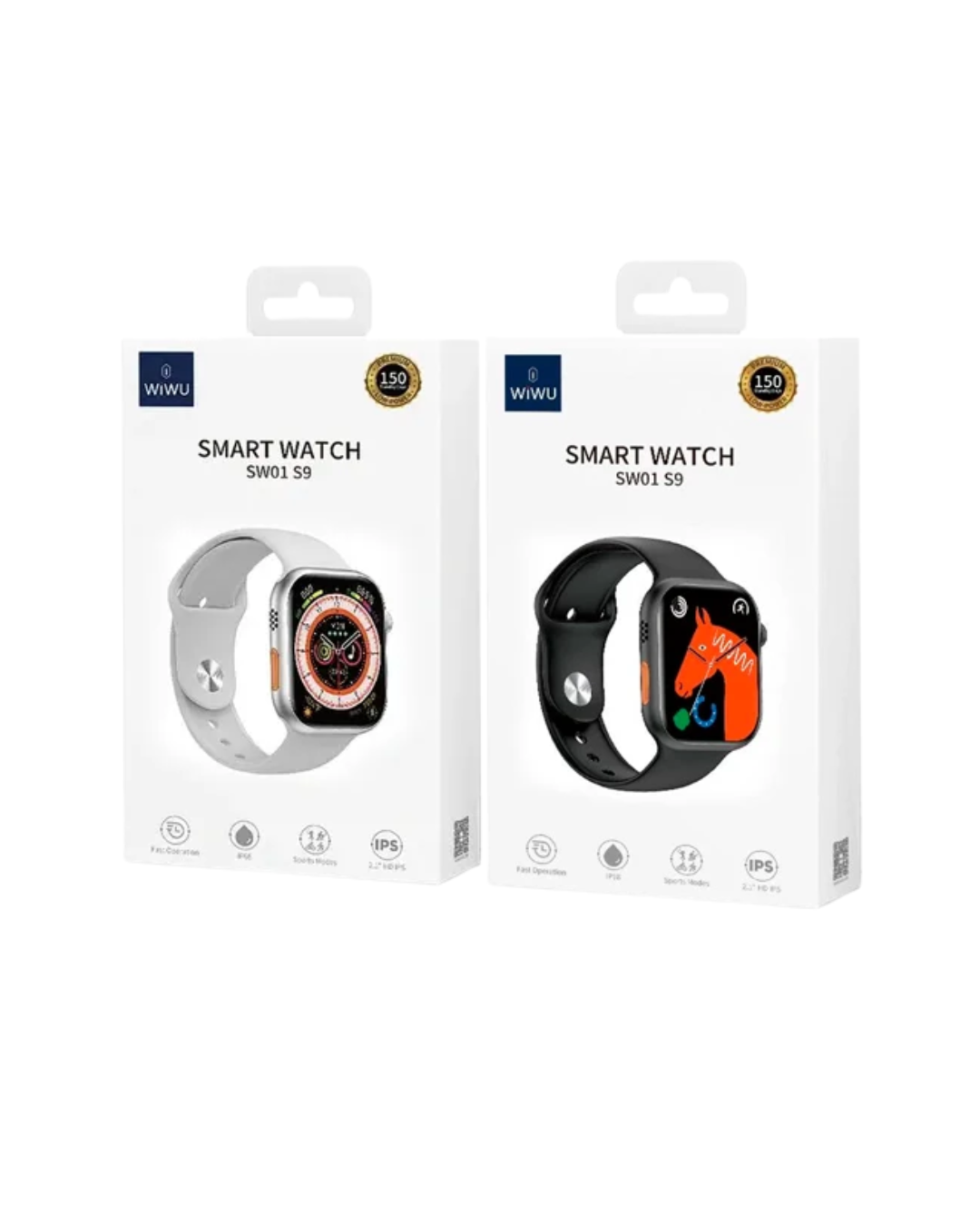 Smartwatch WIWU SW01 S9 – Reloj Inteligente Deportivo 2.02" Bluetooth 5.0 IPX68 - Imagen 2