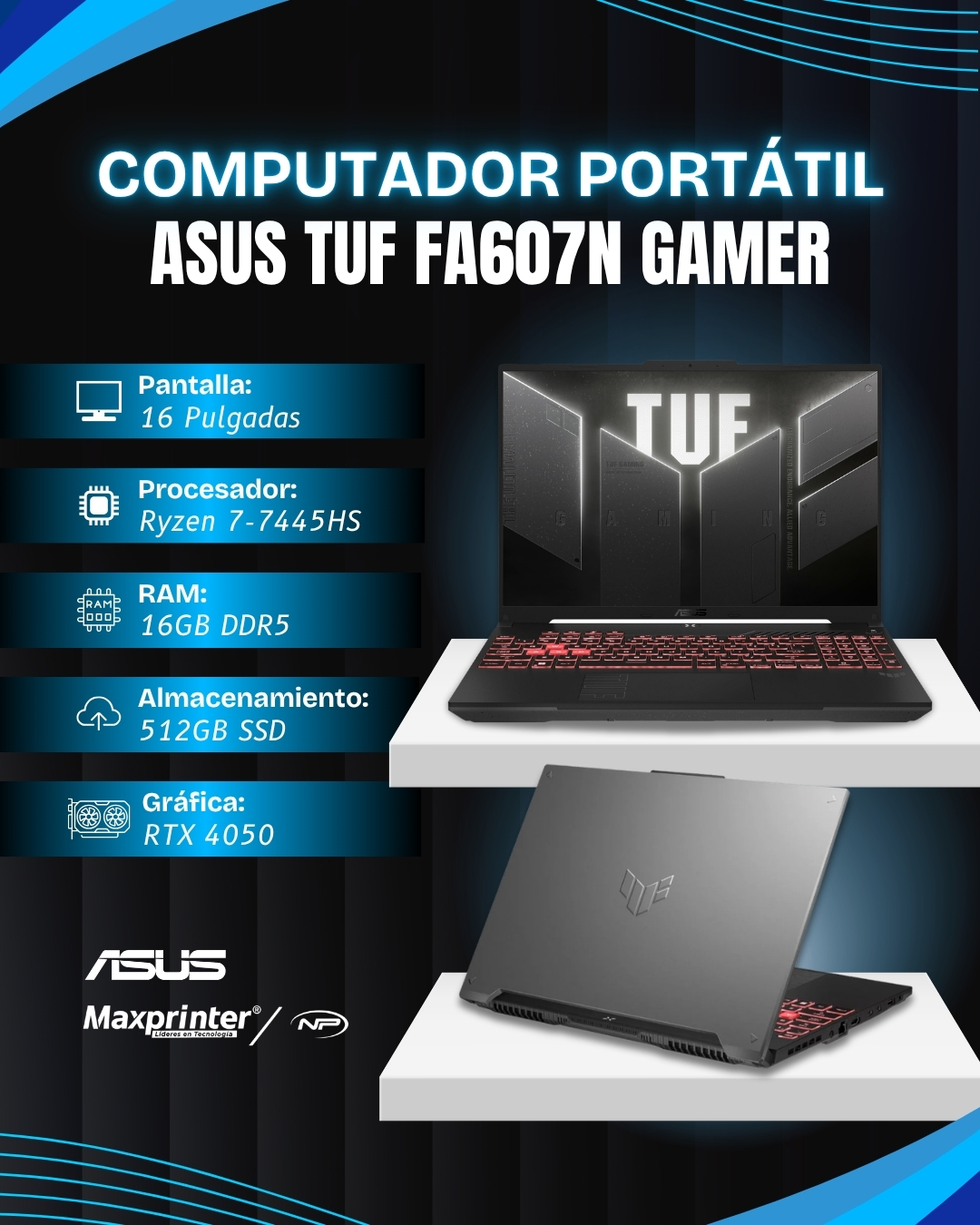 Laptop ASUS TUF A16 FA607N