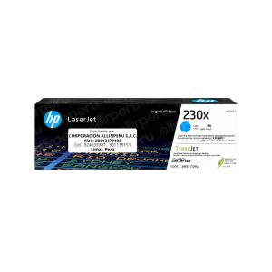 Toner HP 230X Cian - Calidad de Impresion Superior para Resultados Profesionales
