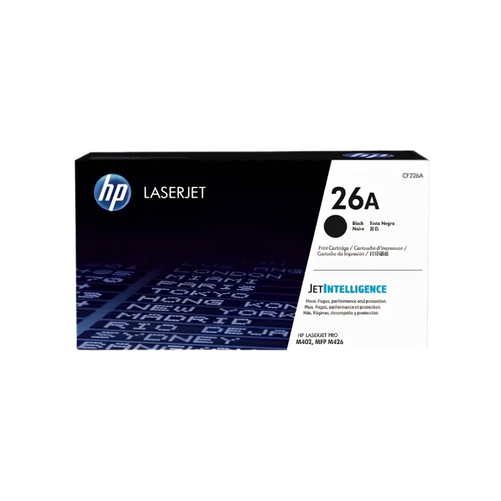 Toner HP 26A Negro - Calidad de Impresion Superior para tus Impresoras