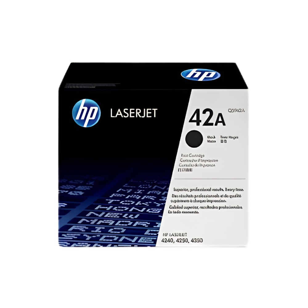Toner HP 42A Negro - Calidad de Impresion Superior para tu Impresora
