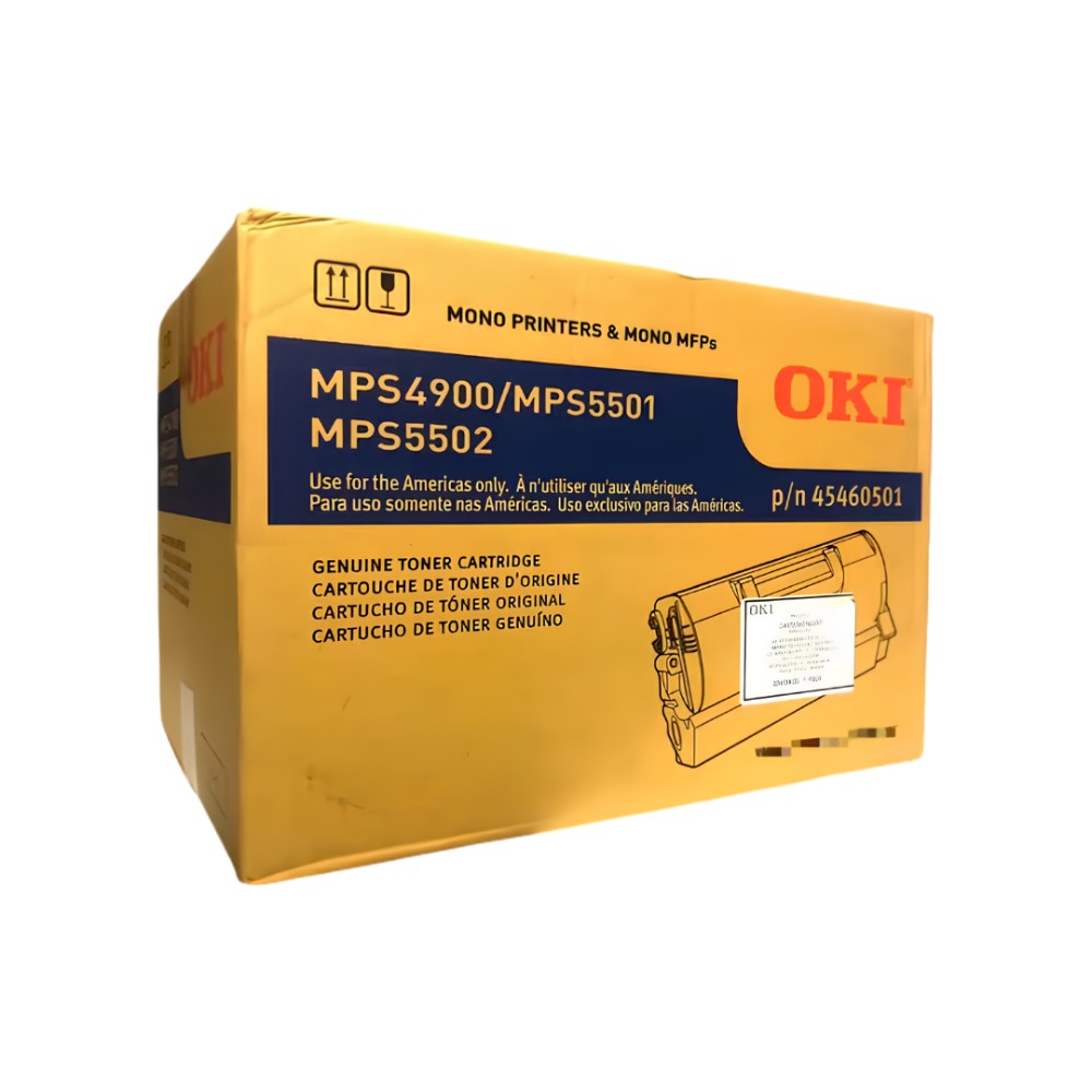 Toner Oki MPS4900/MPS5501/MPS5502 - Calidad de Impresion Superior