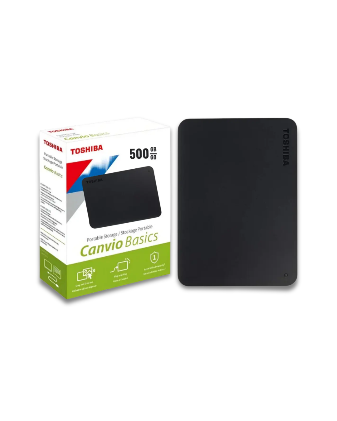 Disco Duro Toshiba 500GB SATA - Almacenamiento Interno para Portátiles y Equipos de Escritorio