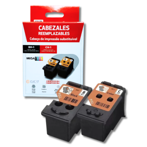 Kit Cabezal Canon BH-1 + CH-1 Negro y Color PIXMA Serie G